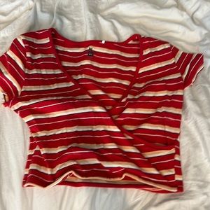 PacSun cute wrap top